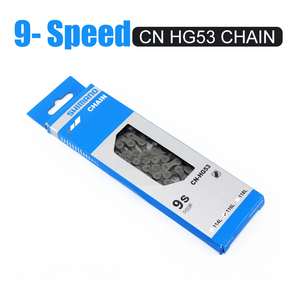 Bicycle Chains 9 Speed MTB Road Bike Chain 116 Links 27 Speed Mounntain Bike Chains
Bicycle Chains 9 Speed MTB Road Bike Chain 116 Links 27 Speed Mounntain Bike Chains