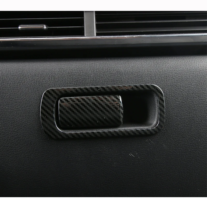 

Stainless steel For Mazda CX-30 2020 2021 Accessories Car copilot glove Box handle bowl Cover Trim Sticker Car Styling 2pcs