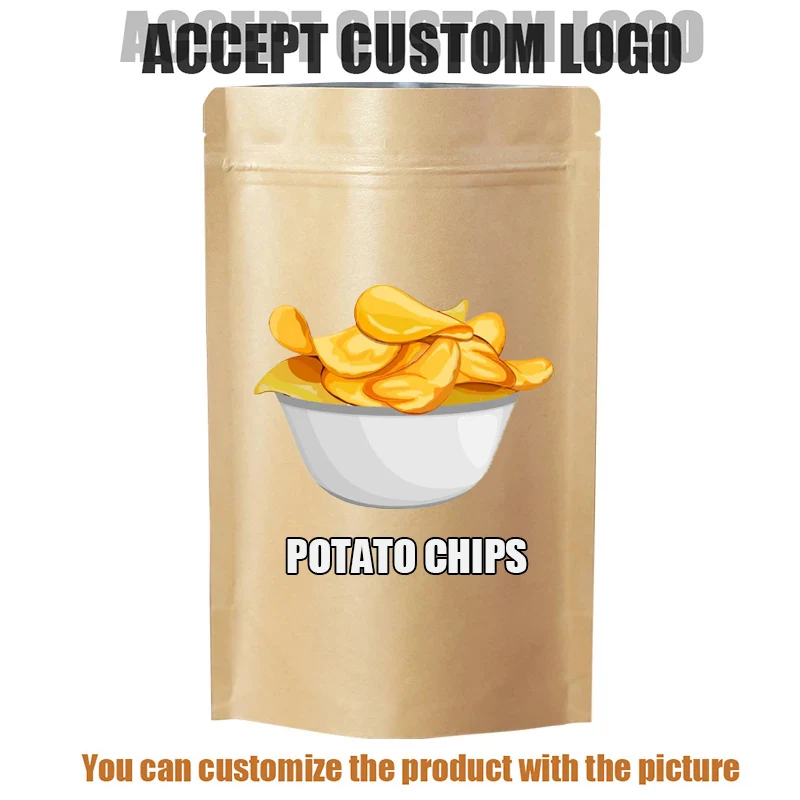 Custom LOGO Nuts Coffee Beans Snacks Tea Gift Kraft Paper Zipper Bag Waterproof Heat Seal Food Storage Bag
Custom LOGO Nuts Coffee Beans Snacks Tea Gift Kraft Paper Zipper Bag Waterproof Heat Seal Food Storage Bag