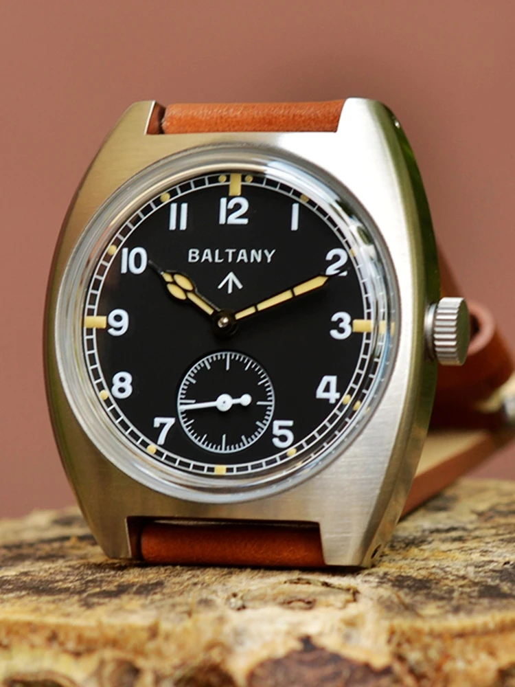 Vintage UK Military Watches Men St1701 Automatic Mechanical Wristwatches 36mm Stainless Steel Luminous 100M Diver Watch Baltany
Vintage UK Military Watches Men St1701 Automatic Mechanical Wristwatches 36mm Stainless Steel Luminous 100M Diver Watch Baltany
