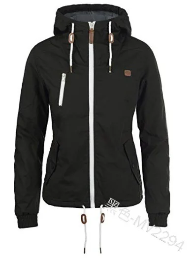 Women Jacket Mountain Climbing Travel Spring and Autumn Stand Collar Hooded Zipper Long Sleeve Pure Color Pocket Jacket Jacket
Women Jacket Mountain Climbing Travel Spring and Autumn Stand Collar Hooded Zipper Long Sleeve Pure Color Pocket Jacket Jacket