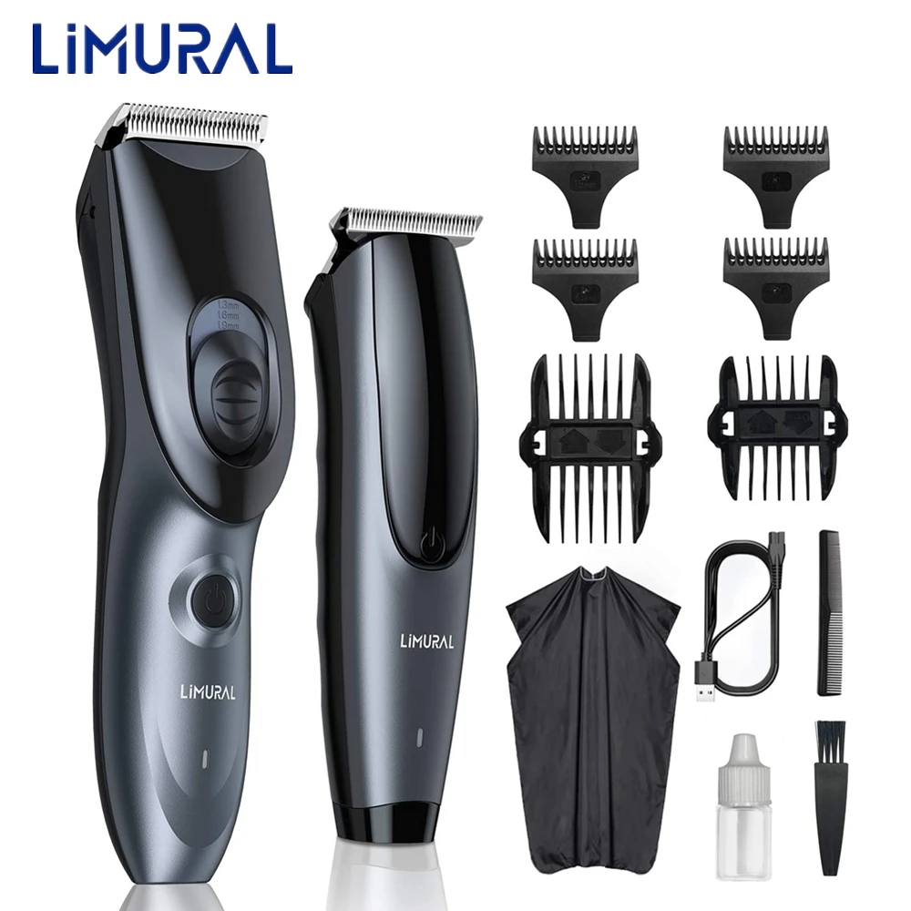 Limural Hair Clippers Cordless USB Charging Electric Beard Trimmer Grooming Kit With LED Display Set Professional Clippers Men
Limural Hair Clippers Cordless USB Charging Electric Beard Trimmer Grooming Kit With LED Display Set Professional Clippers Men