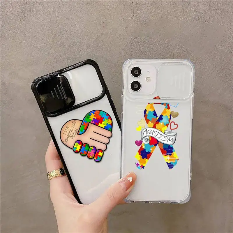 Puzzle Autism Awareness Phone Case For iPhone 7 8 11 12 X XS XR MINI Pro Max Plus Slide Camera Lens Protection
Puzzle Autism Awareness Phone Case For iPhone 7 8 11 12 X XS XR MINI Pro Max Plus Slide Camera Lens Protection