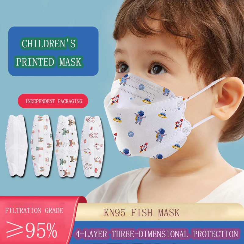 Summer 2-12years old children's breathable pff2 four layer protective kn95 disposable children's mask with independent packaging
Summer 2-12years old children's breathable pff2 four layer protective kn95 disposable children's mask with independent packaging
