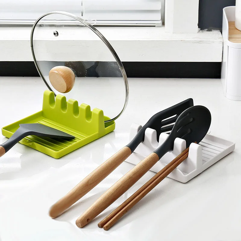 Plastic Spoon Rest Kitchen Organizer for Fork Spatula Rack Spoon Holder Stand Tableware Storage Rack for Spoon Pot Lid Holder
Plastic Spoon Rest Kitchen Organizer for Fork Spatula Rack Spoon Holder Stand Tableware Storage Rack for Spoon Pot Lid Holder
