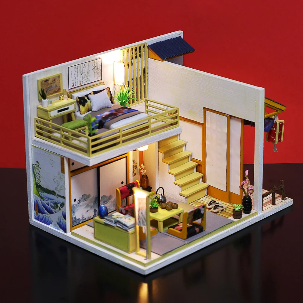 DIY Hokkaido House Craft DIY Tatami Room House Assemble Miniature House Kit Small House Model
DIY Hokkaido House Craft DIY Tatami Room House Assemble Miniature House Kit Small House Model