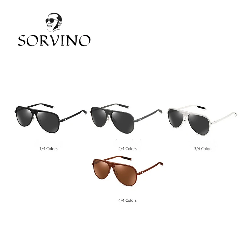 SORVINO Polarized Aluminum Magnesium Sunglasses Men Brand Designer High Quality 2020 Male Pilot Sun Glass HD Lens Fishing S001
SORVINO Polarized Aluminum Magnesium Sunglasses Men Brand Designer High Quality 2020 Male Pilot Sun Glass HD Lens Fishing S001