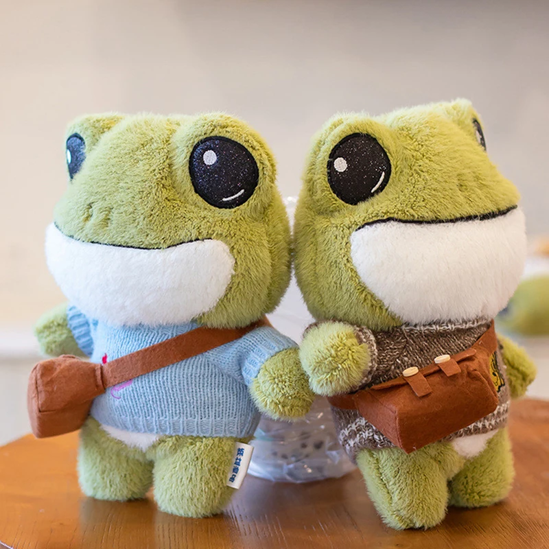 1pc 29cm cute plush animals stuffed soft frog toy wear sweater kids toys birthday Christmas gift for girls boys
1pc 29cm cute plush animals stuffed soft frog toy wear sweater kids toys birthday Christmas gift for girls boys