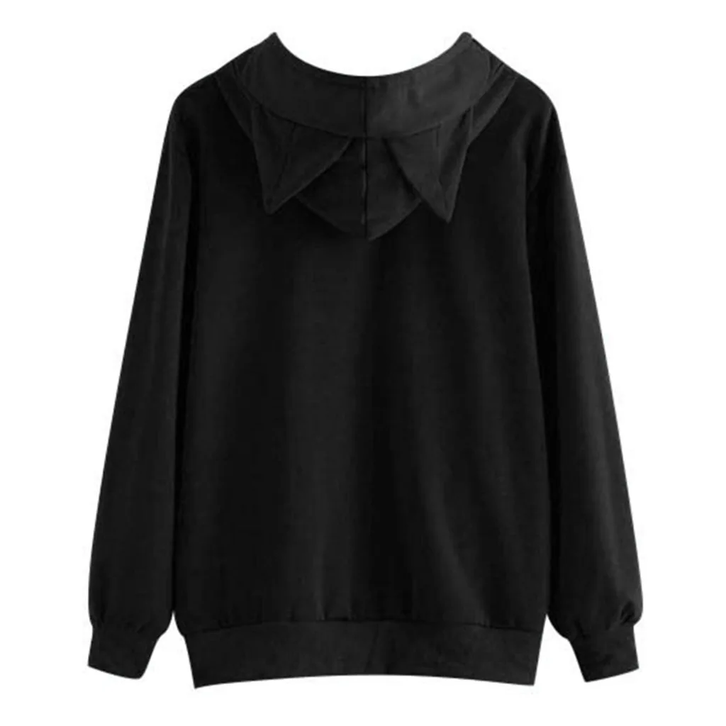 Women Hoodies Autumn Winter Warm Pullover Top Long Sleeve Hooded Sweatshirt Elegant Cute Sweet Cat Print Hoody Streetwear
Women Hoodies Autumn Winter Warm Pullover Top Long Sleeve Hooded Sweatshirt Elegant Cute Sweet Cat Print Hoody Streetwear