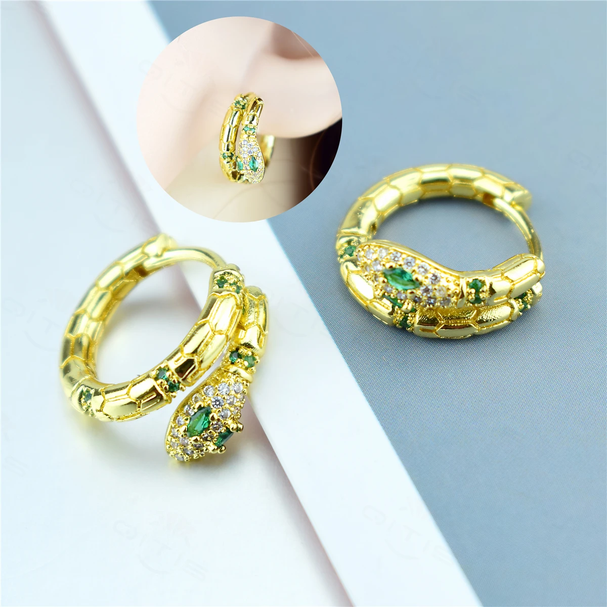 AAA Rainbow Zircon Earrings for Women Serpentine Left Right Clip Earring Zircon Diamond Korean Jewelry Pendientes
AAA Rainbow Zircon Earrings for Women Serpentine Left Right Clip Earring Zircon Diamond Korean Jewelry Pendientes