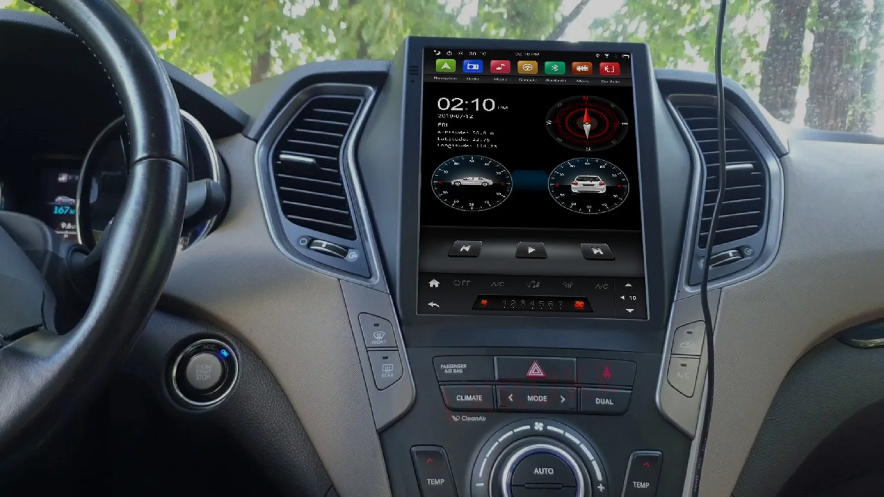For HYUNDAI SANTA FE IX45 Android Radio tape recorder 2015 - 2017 Car Multimedia Player Stereo head unit Tesla gps Navi No 2din
For HYUNDAI SANTA FE IX45 Android Radio tape recorder 2015 - 2017 Car Multimedia Player Stereo head unit Tesla gps Navi No 2din