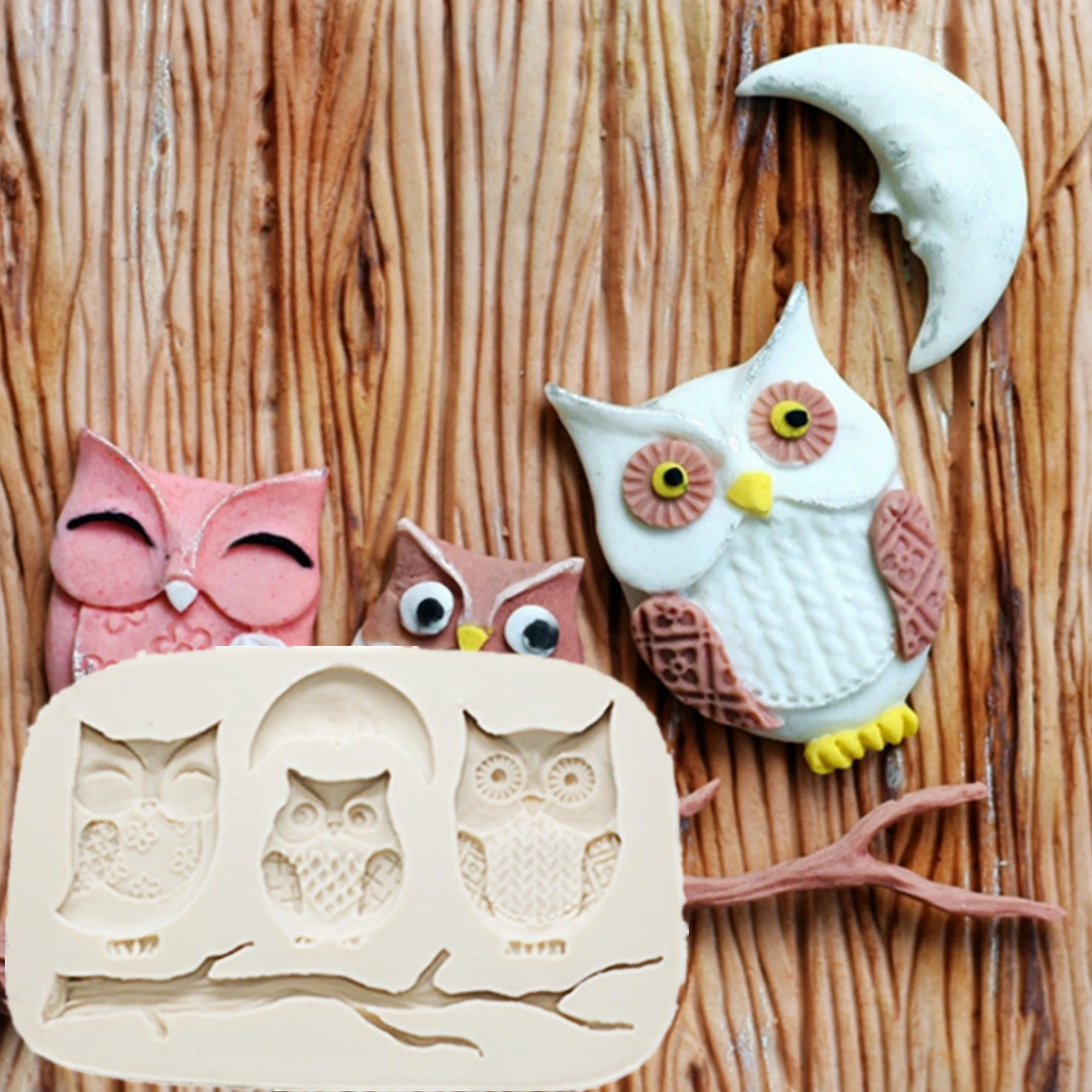 Luyou 1pc Owls Fondant Silicone Molds Cake Decorating Tools Birthday Pastry Kitchen Baking Accessories Resin Molds FM022
Luyou 1pc Owls Fondant Silicone Molds Cake Decorating Tools Birthday Pastry Kitchen Baking Accessories Resin Molds FM022