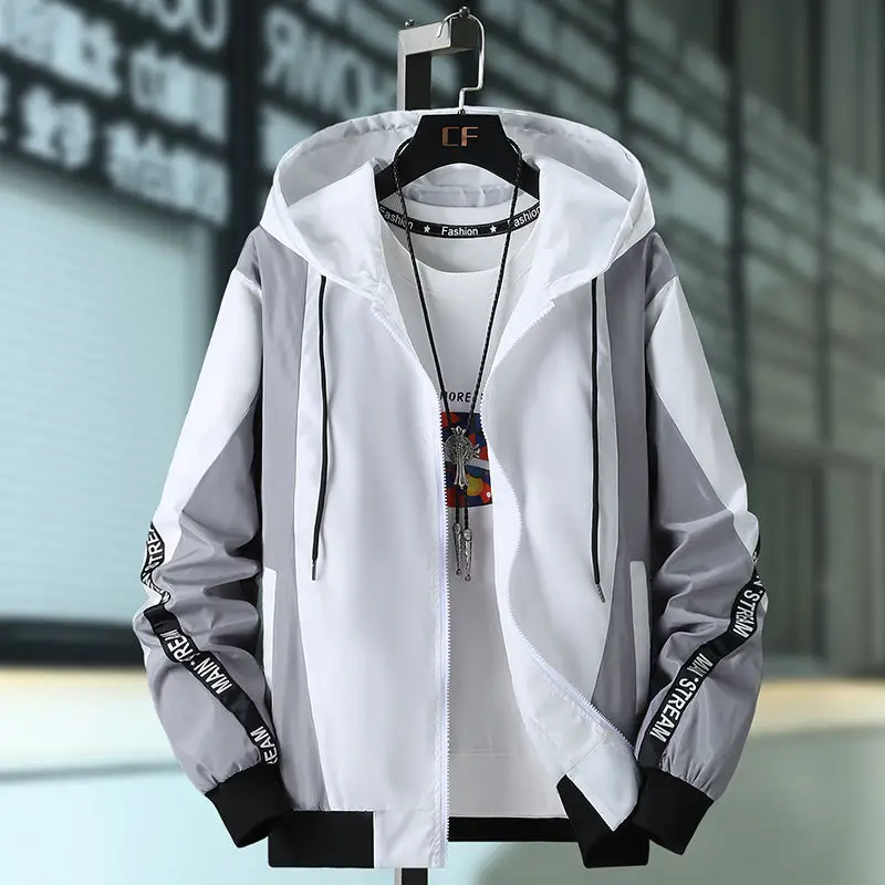 2021 spring and autumn new men's Korean fashion casual hooded cardigan jacket plus size men's retro street outdoor jacket
2021 spring and autumn new men's Korean fashion casual hooded cardigan jacket plus size men's retro street outdoor jacket