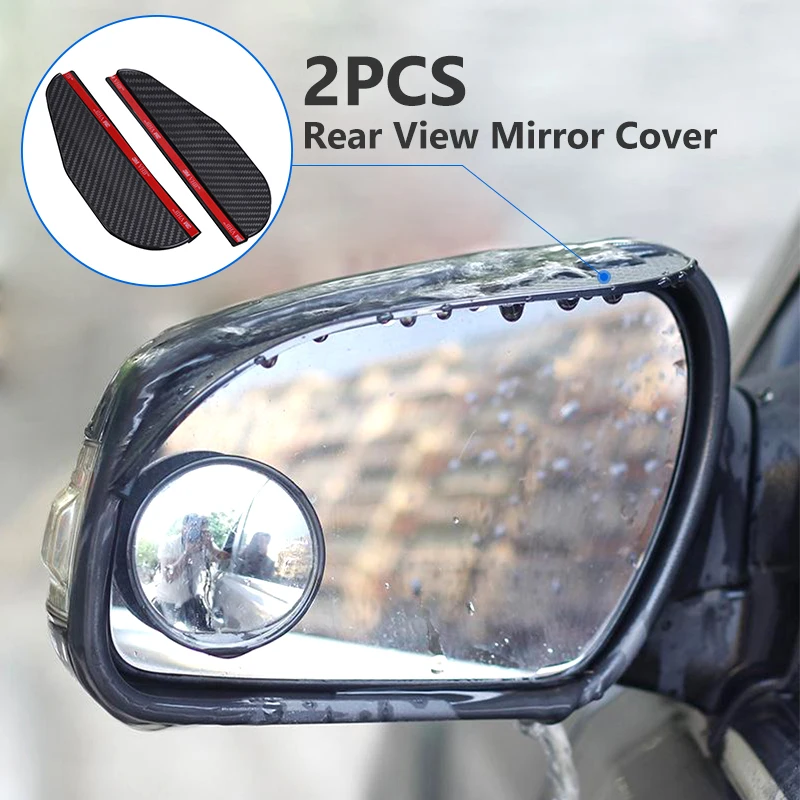 2pcs Car Side Rear View Mirror Rain Eyebrow for BMW E90 E60 E70 E87 1 3 5 6 Series M3 M5 X1 X5 X6 Z4 | Автомобили и мотоциклы