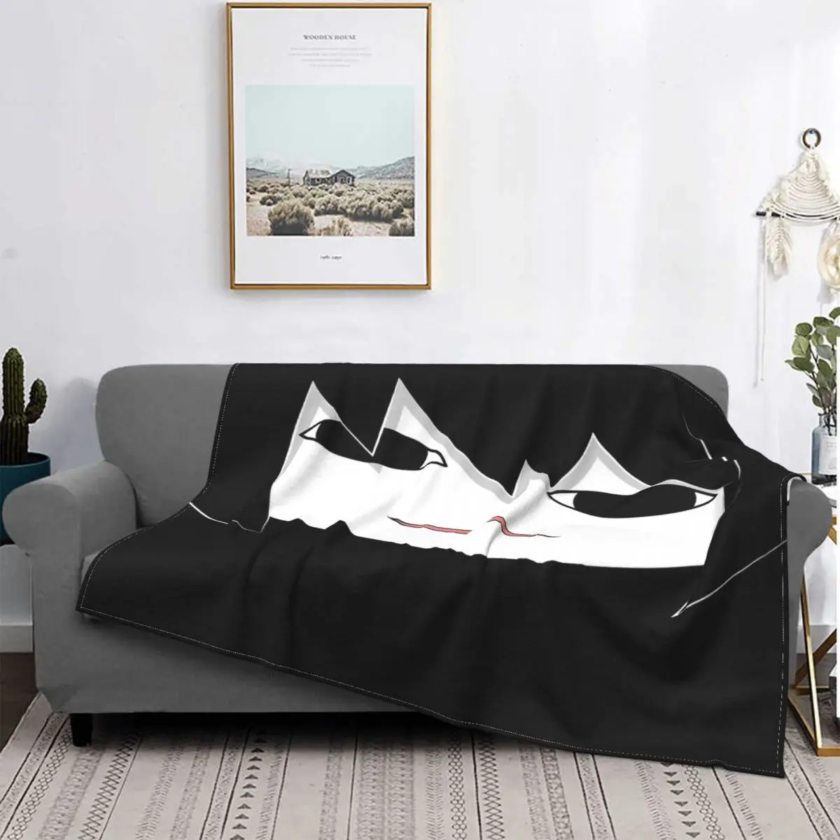 Oshino-Manta a cuadros para cama, manta con capucha, manta para tiro y cama, Ougi
Oshino-Manta a cuadros para cama, manta con capucha, manta para tiro y cama, Ougi