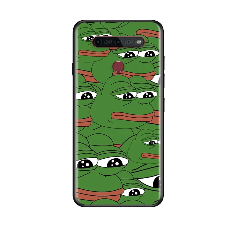 Cute Pepe Funny Frog For LG G8 V30 V35 V40 V50 V60 Q60 K40S K50S K41S K51S K61 K71 K22 ThinQ 5G TPU Silicone Black Phone Case
Cute Pepe Funny Frog For LG G8 V30 V35 V40 V50 V60 Q60 K40S K50S K41S K51S K61 K71 K22 ThinQ 5G TPU Silicone Black Phone Case