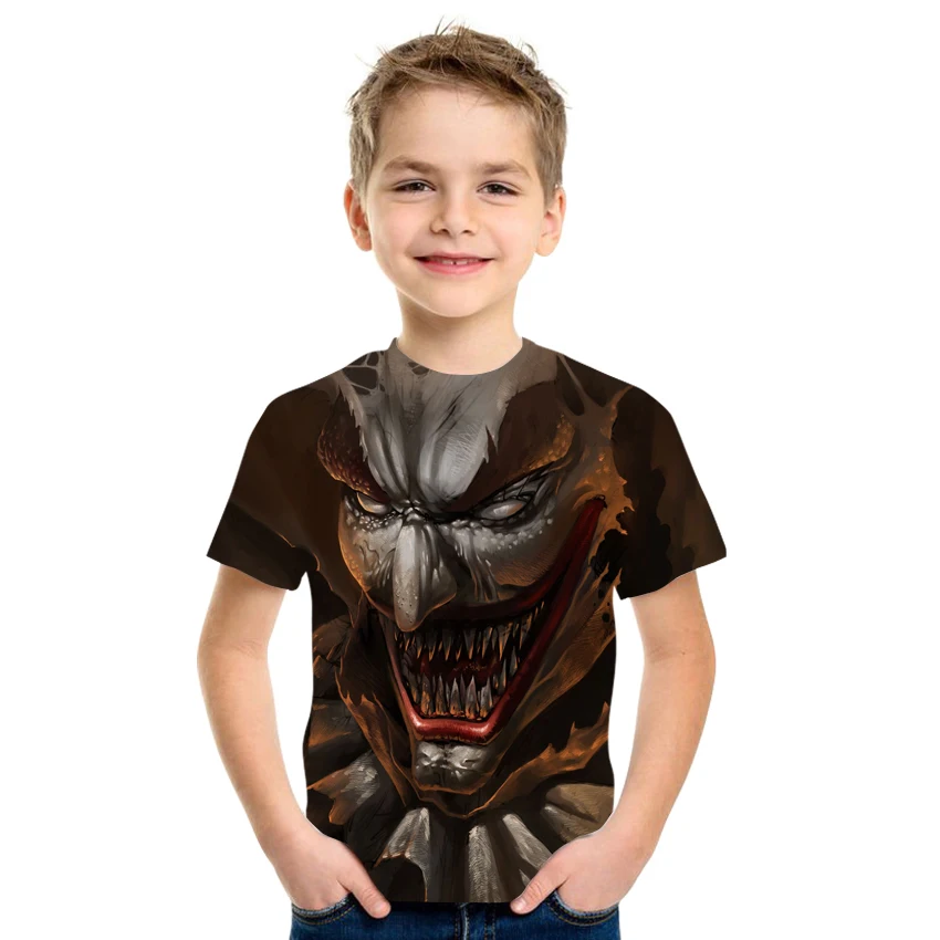 2021 summer cartoon characters short-sleeved T-shirt 3D printing boys and girls casual loose hip-hop style size 4T-16T
2021 summer cartoon characters short-sleeved T-shirt 3D printing boys and girls casual loose hip-hop style size 4T-16T
