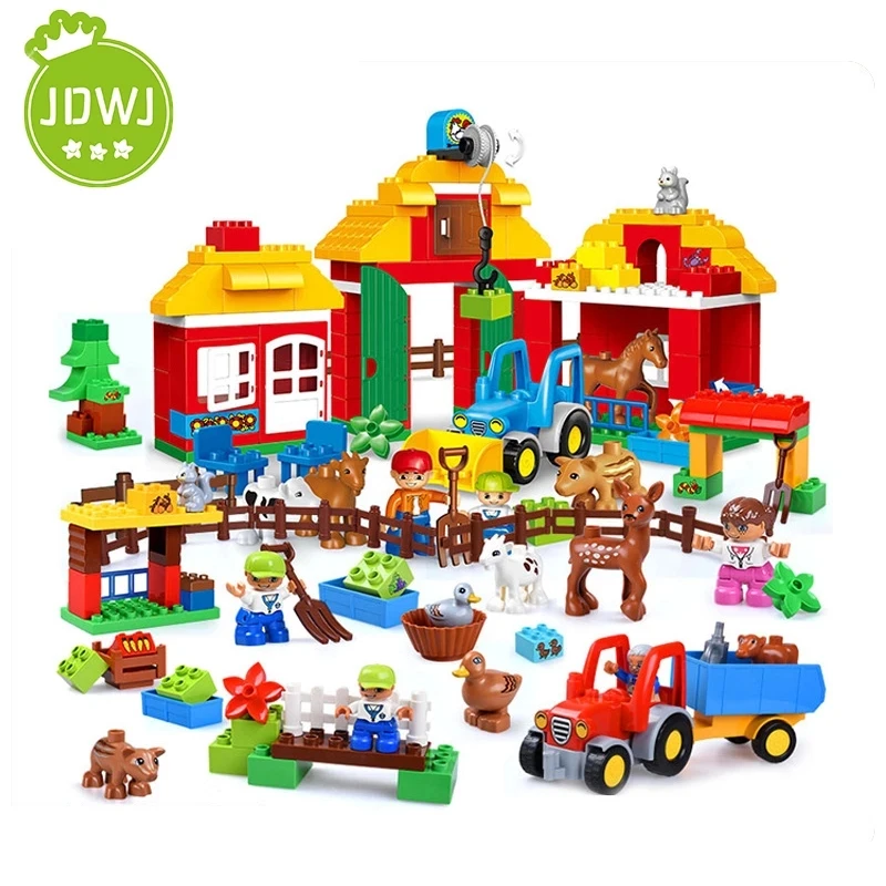 Big Size Building Blocks Educational Toys Happy Farm Figures Set Assemble Bricks Toy For Children Gift Compatible All Brands
Big Size Building Blocks Educational Toys Happy Farm Figures Set Assemble Bricks Toy For Children Gift Compatible All Brands
