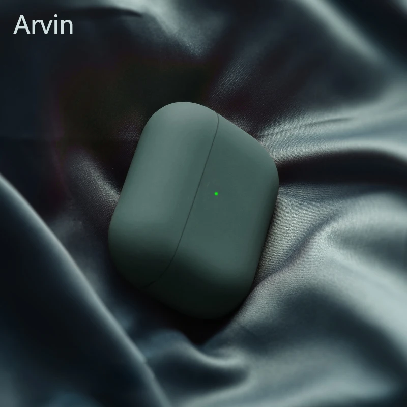 Силиконовый чехол для наушников Arvin Airpods Pro нескользящий беспроводной Bluetooth Apple 3 pro
