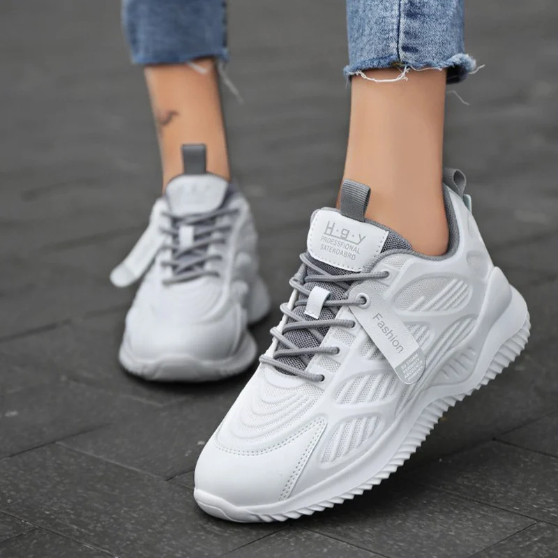 Chunky Sneakers Shoes Casual Shoes Vulcanized Shoes Women's Lace Round Toe Thick Outdoor Flat Shoes 2021 Spring Autumn New Style
Chunky Sneakers Shoes Casual Shoes Vulcanized Shoes Women's Lace Round Toe Thick Outdoor Flat Shoes 2021 Spring Autumn New Style