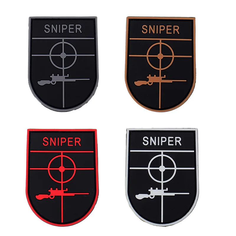 3D ПВХ Снайперский прицел Crosshair SWAT Black Ops тактические заплатки AIRSOFT Боевой Пейнтбол