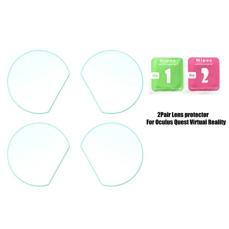 2Pair HD Lens Protector Film For Oculus Go Scratch Proof Film For Oculus Quest Comprehensive Protection TPU Film For Oculus Rift
2Pair HD Lens Protector Film For Oculus Go Scratch Proof Film For Oculus Quest Comprehensive Protection TPU Film For Oculus Rift
