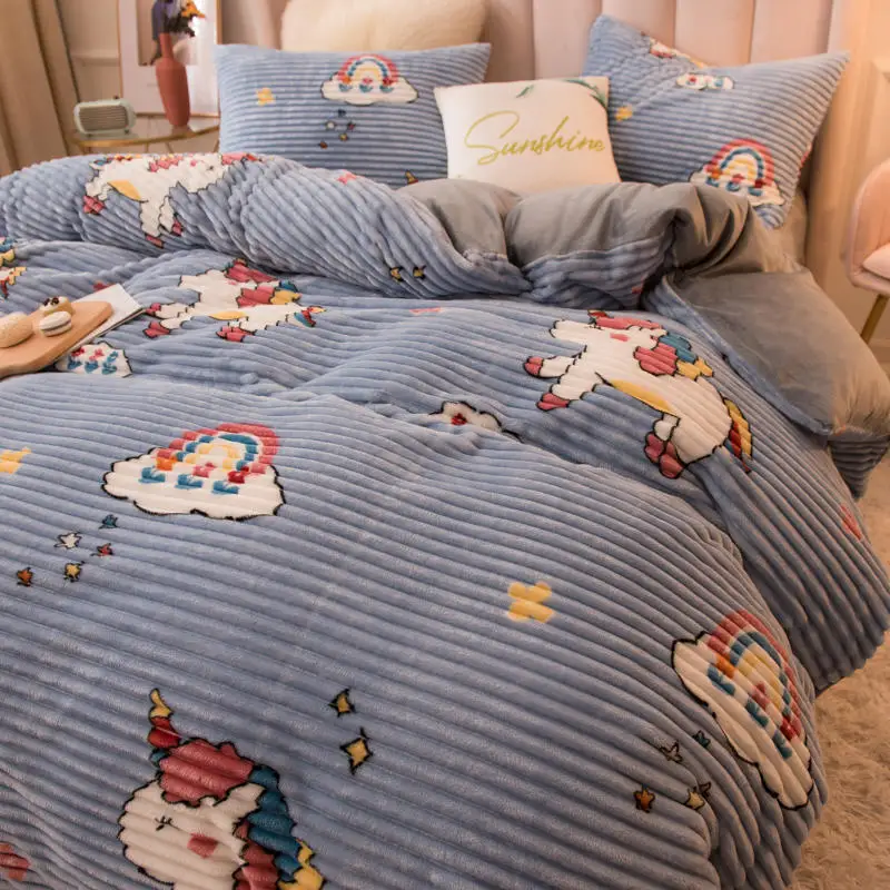 1 шт. одеяло чехол для детской теплой кровати двойной размер funda nordica cama 150