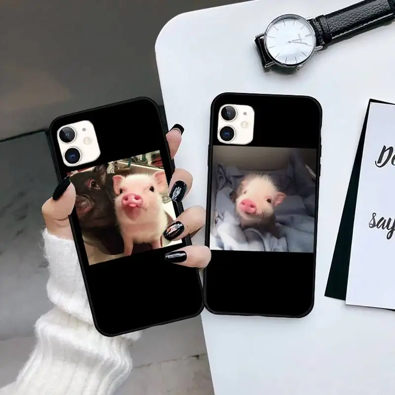 Cute Little Pink Pet Pig Phone Case for iPhone 7 8 11 12 Pro X XS XR Samsung A S 6 7 9plus 10plus 21s 71 coque funda cover
Cute Little Pink Pet Pig Phone Case for iPhone 7 8 11 12 Pro X XS XR Samsung A S 6 7 9plus 10plus 21s 71 coque funda cover