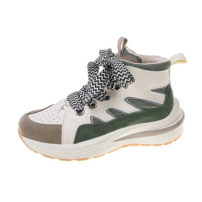 2021 Autumn New Ladies Round Toe Lace Up Platform Shoes Women's Sport Shoes Fashion Women's Sneakers Women High-top Casual Shoes
2021 Autumn New Ladies Round Toe Lace Up Platform Shoes Women's Sport Shoes Fashion Women's Sneakers Women High-top Casual Shoes