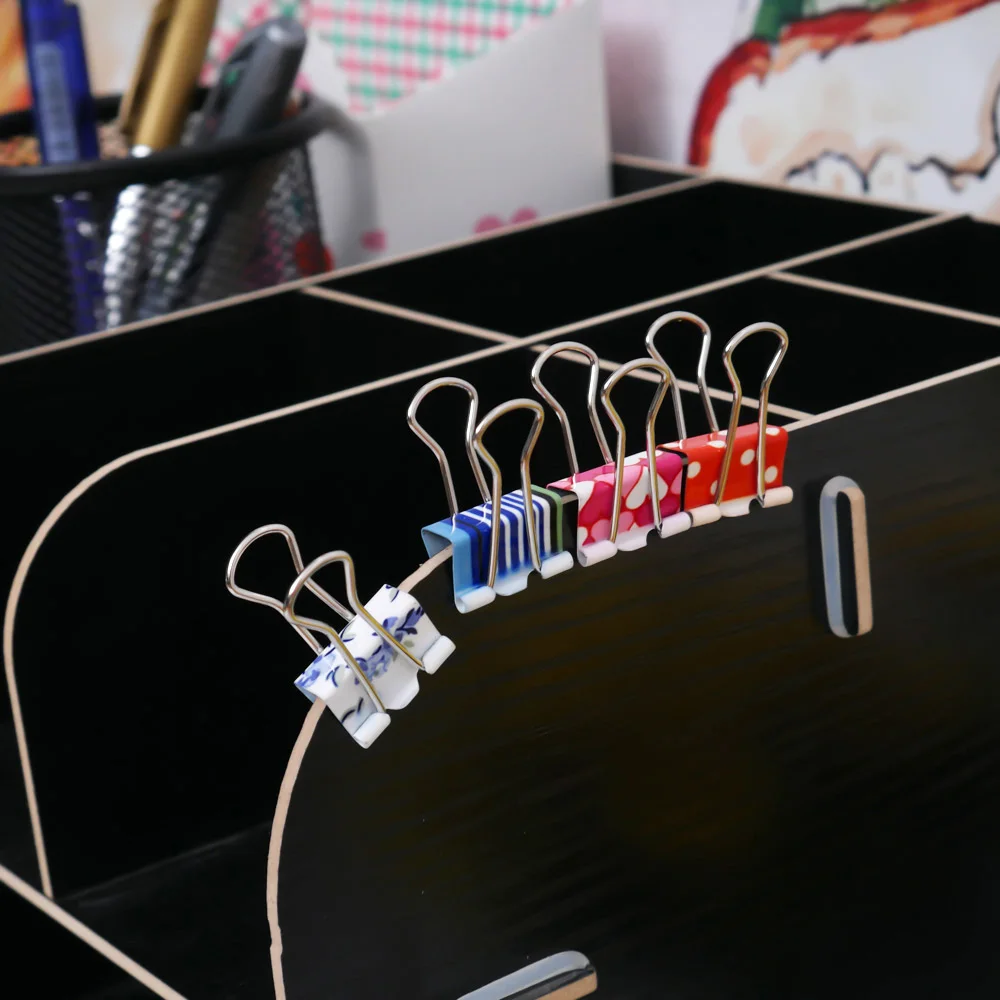 10pcs/Pack Small Size Fresh Style Printed Metal Binder Clips Paper Clip Office School Binding Supplies Color Random
10pcs/Pack Small Size Fresh Style Printed Metal Binder Clips Paper Clip Office School Binding Supplies Color Random