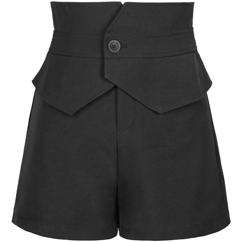 High Waist Denim Shorts New Fashion Female Plus Size Blue Crimping Casual Loose one
High Waist Denim Shorts New Fashion Female Plus Size Blue Crimping Casual Loose one