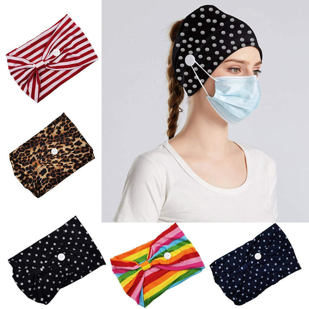 Soft Elastic Hair Band Button Headband Facemask Holder Protect Ears Sports Quick Dry Sweat Hair Bands for Adults Kids 
Soft Elastic Hair Band Button Headband Facemask Holder Protect Ears Sports Quick Dry Sweat Hair Bands for Adults Kids