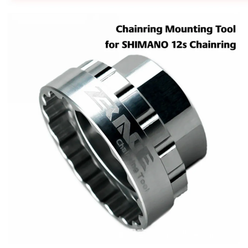 12s Chainring Crank Mounting Dismantling Tool For SM-CRM95/SM-CRM85/SM-CRM75 TL-FC41/FC41 Aluminum Alloy Repairing Tool
12s Chainring Crank Mounting Dismantling Tool For SM-CRM95/SM-CRM85/SM-CRM75 TL-FC41/FC41 Aluminum Alloy Repairing Tool