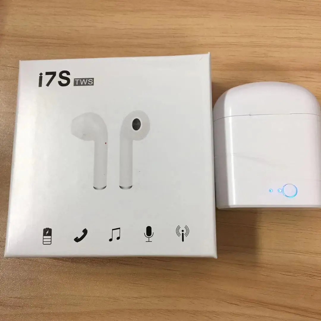 Hot Sale i7s TWS Wireless Bluetooth Earphone With Charing Box Mic In-Ear Sports Headset Stereo Earbud For All Smart Phone 
Hot Sale i7s TWS Wireless Bluetooth Earphone With Charing Box Mic In-Ear Sports Headset Stereo Earbud For All Smart Phone