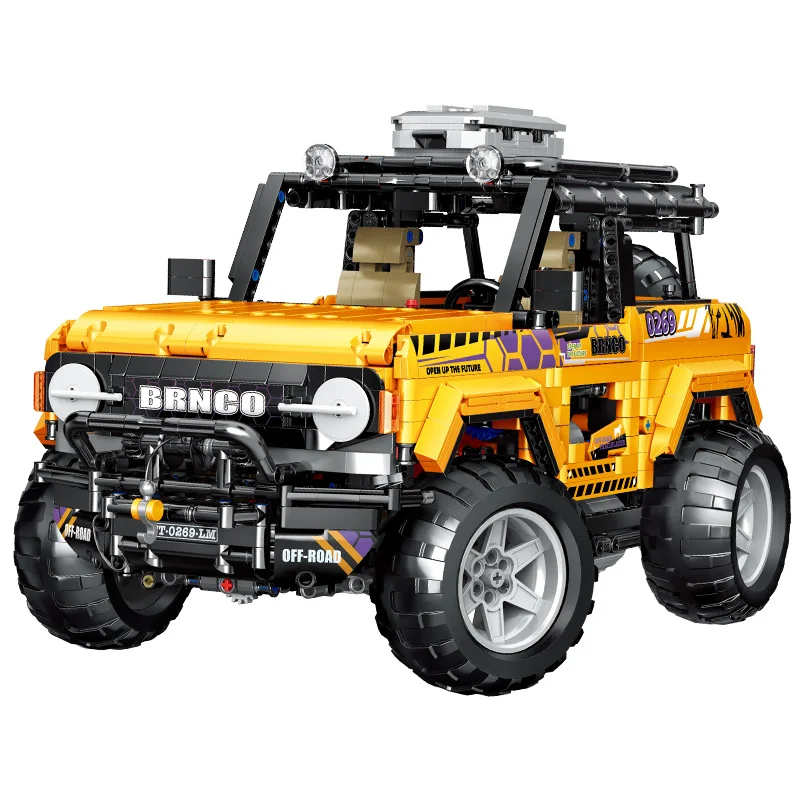 Yeshin 88005 The APP RC Control MOC Off-Road SUV Trail Blazers High-Tech Building Blocks Motorized Bricks Kids Christmas Gift
Yeshin 88005 The APP RC Control MOC Off-Road SUV Trail Blazers High-Tech Building Blocks Motorized Bricks Kids Christmas Gift