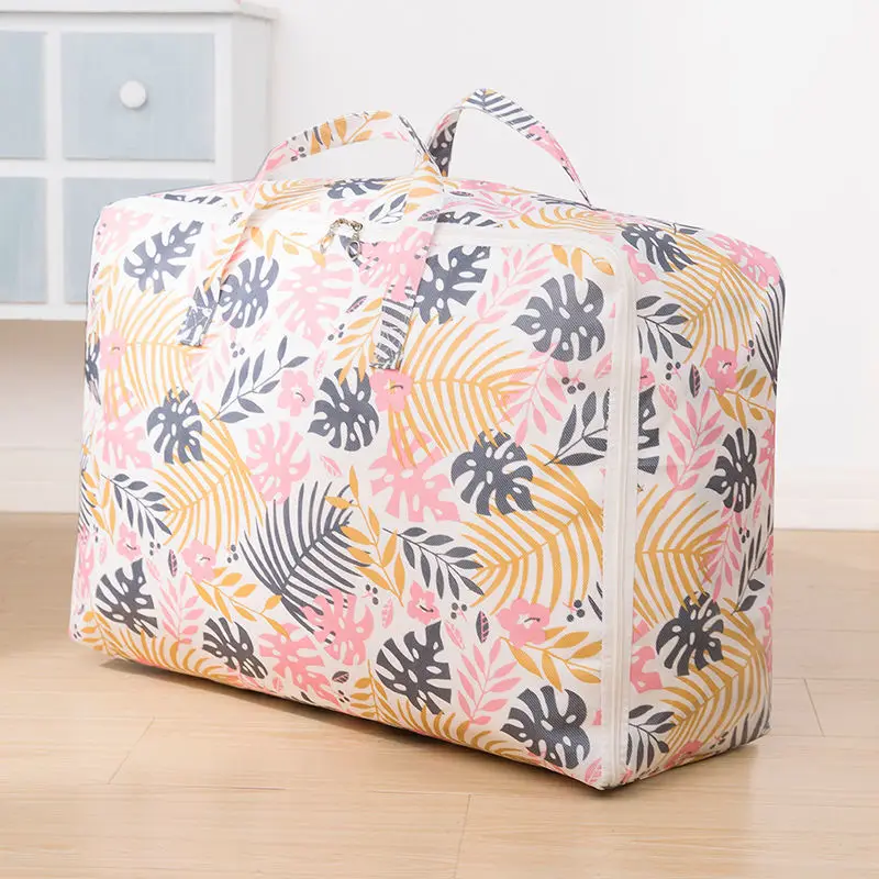 Simple Pattern Large Capacity Quilt Storage Bag Household Zipper Portable Organizer Bag Student Dormitory Good Things Essential
Simple Pattern Large Capacity Quilt Storage Bag Household Zipper Portable Organizer Bag Student Dormitory Good Things Essential