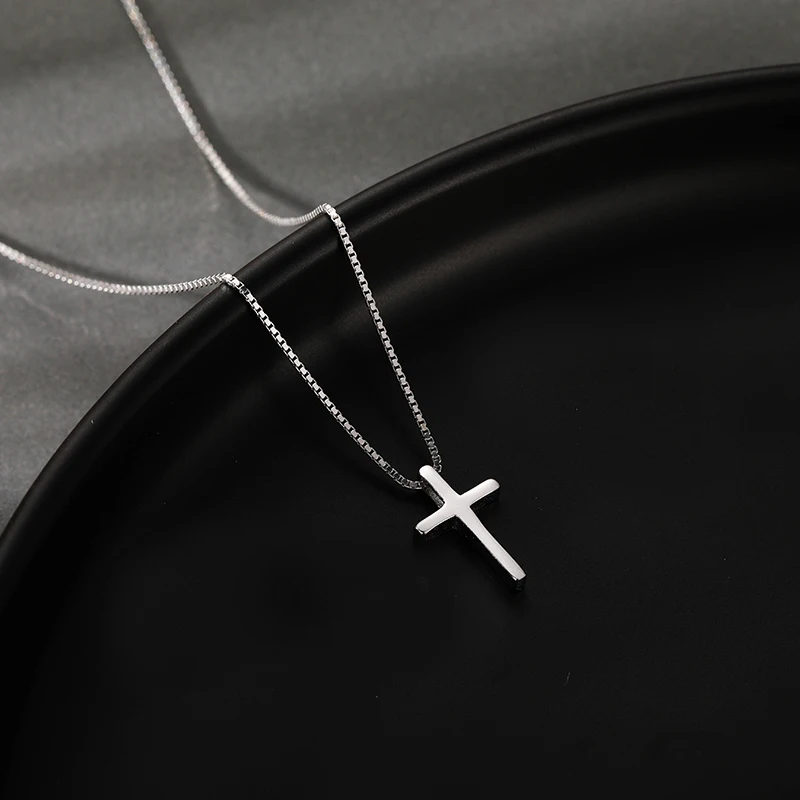 Classic Cross Pendants Necklaces Women Silver Color Chain Choker Necklace Female Bohemian Metal Jewelry Bijoux Collares
Classic Cross Pendants Necklaces Women Silver Color Chain Choker Necklace Female Bohemian Metal Jewelry Bijoux Collares