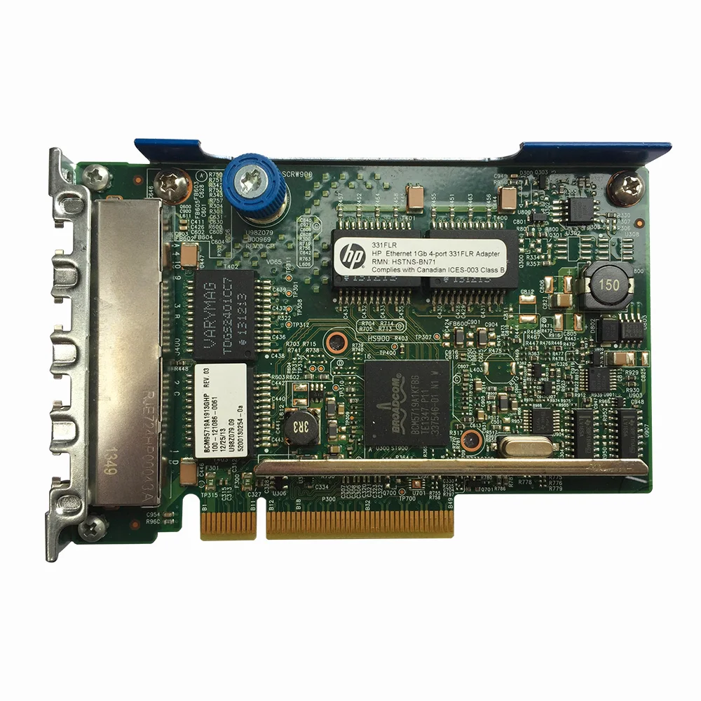 Оригинальный 4-портовый гигабитный сетевой адаптер 331FLR карта 629135-B21 629133-001 634025-001 для HP
Оригинальный 4-портовый гигабитный сетевой адаптер 331FLR карта 629135-B21 629133-001 634025-001 для HP