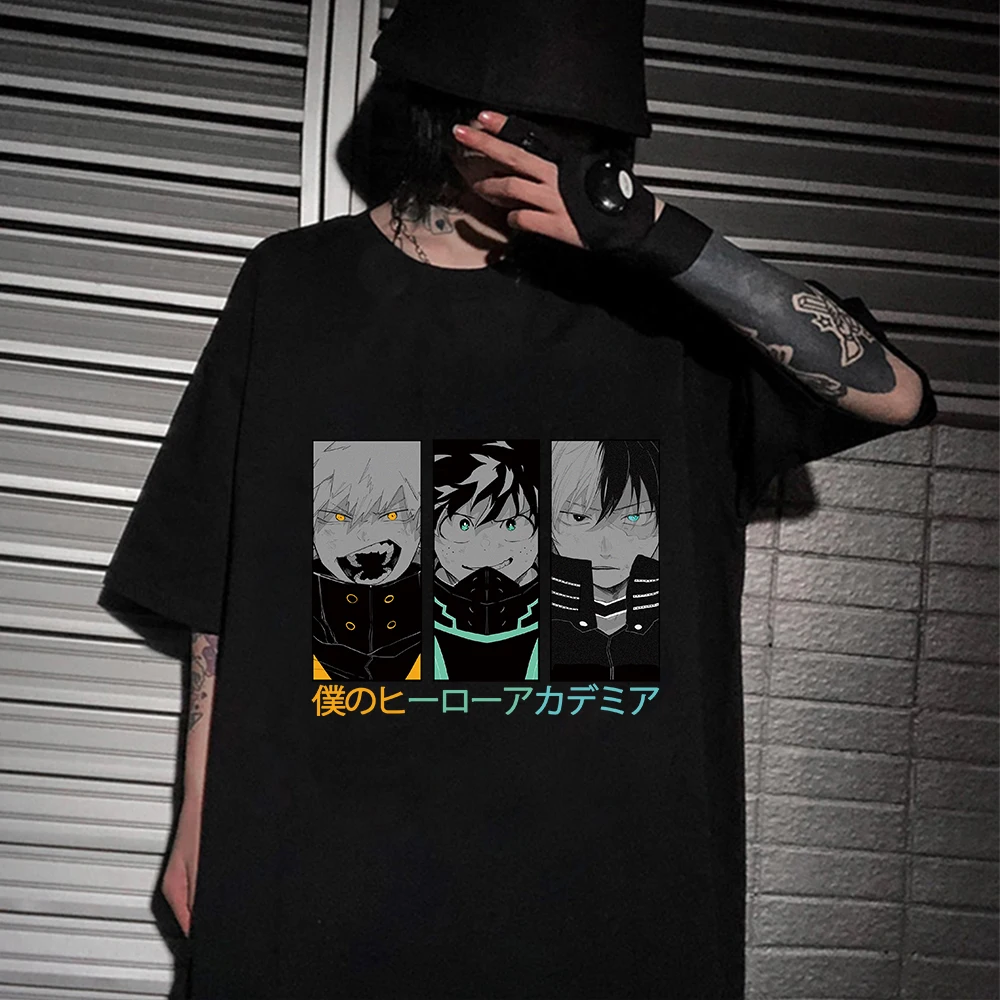 Хит продаж; Аниме «Мой герой футболка для мужчин Harajuku футболка 90s в стиле хип-хоп Уличная одежда повседневные футболки с короткими рукавами ...
Хит продаж; Аниме «Мой герой футболка для мужчин Harajuku футболка 90s в стиле хип-хоп Уличная одежда повседневные футболки с короткими рукавами ...