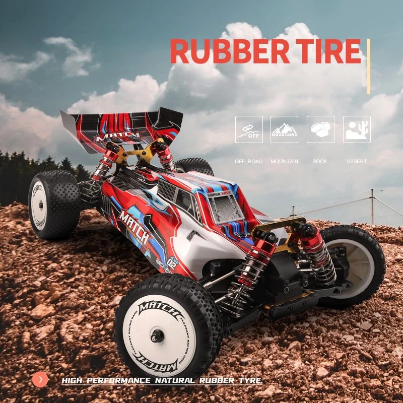 RC Car Wltoys 104001 1/10 4WD 2.4G Racing Car Remote Control Toys for Children 45km/h High Speed Vehicle Models Toys for boys
RC Car Wltoys 104001 1/10 4WD 2.4G Racing Car Remote Control Toys for Children 45km/h High Speed Vehicle Models Toys for boys