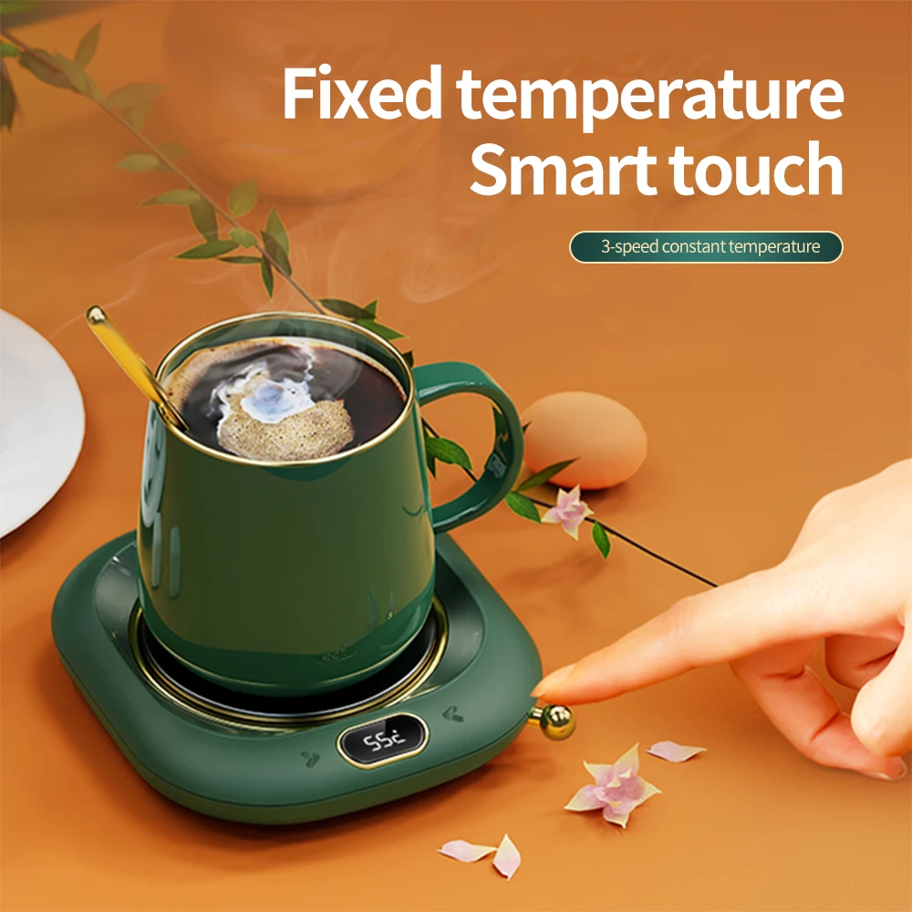 Coffee Mug Cup Warmer for Coffee Milk Water Cocoa Tea for Office Desk Use Electric Heating Plate 8 Hours Auto Shut Off
Coffee Mug Cup Warmer for Coffee Milk Water Cocoa Tea for Office Desk Use Electric Heating Plate 8 Hours Auto Shut Off