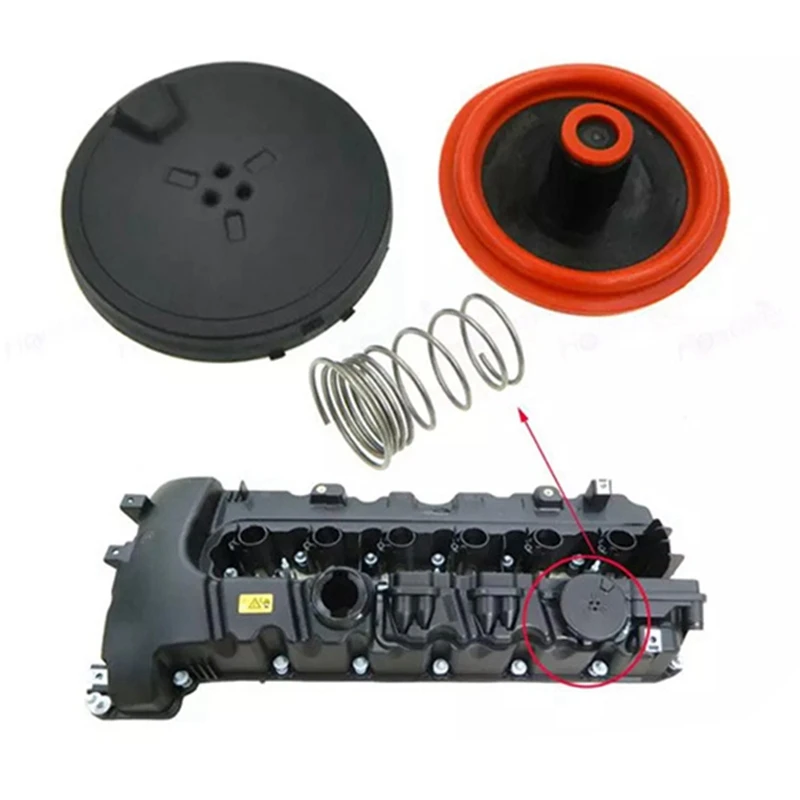 Car Engine PCV Valve Chamber Cover Repair Kit Valve Chamber Waste Valve Cover for BMW- E90 E91 E92 F10 F11 11127548196
Car Engine PCV Valve Chamber Cover Repair Kit Valve Chamber Waste Valve Cover for BMW- E90 E91 E92 F10 F11 11127548196