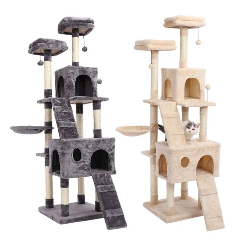 Domestic Delivery Cat Climbing Frame Cat Scratching Post Tree Scratcher Pole Furniture Gym House Toy Cat Jumping Platform
Domestic Delivery Cat Climbing Frame Cat Scratching Post Tree Scratcher Pole Furniture Gym House Toy Cat Jumping Platform