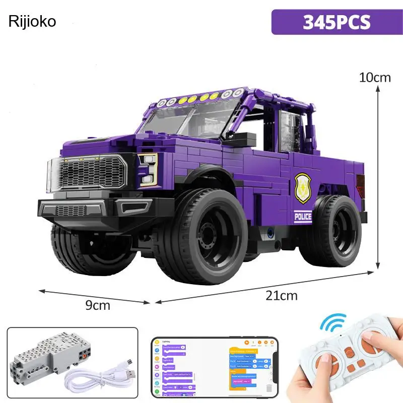 Programming Remote Control City Off-Road Racing Car Building Blocks Technical Rc Vehicle Truck Moc Bricks Gifts Toys
Programming Remote Control City Off-Road Racing Car Building Blocks Technical Rc Vehicle Truck Moc Bricks Gifts Toys