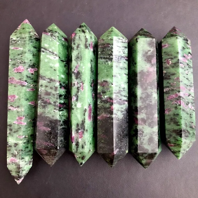 Rubys crystal wand double point natural stone quartz minerales healing gemstones home decoration
Rubys crystal wand double point natural stone quartz minerales healing gemstones home decoration