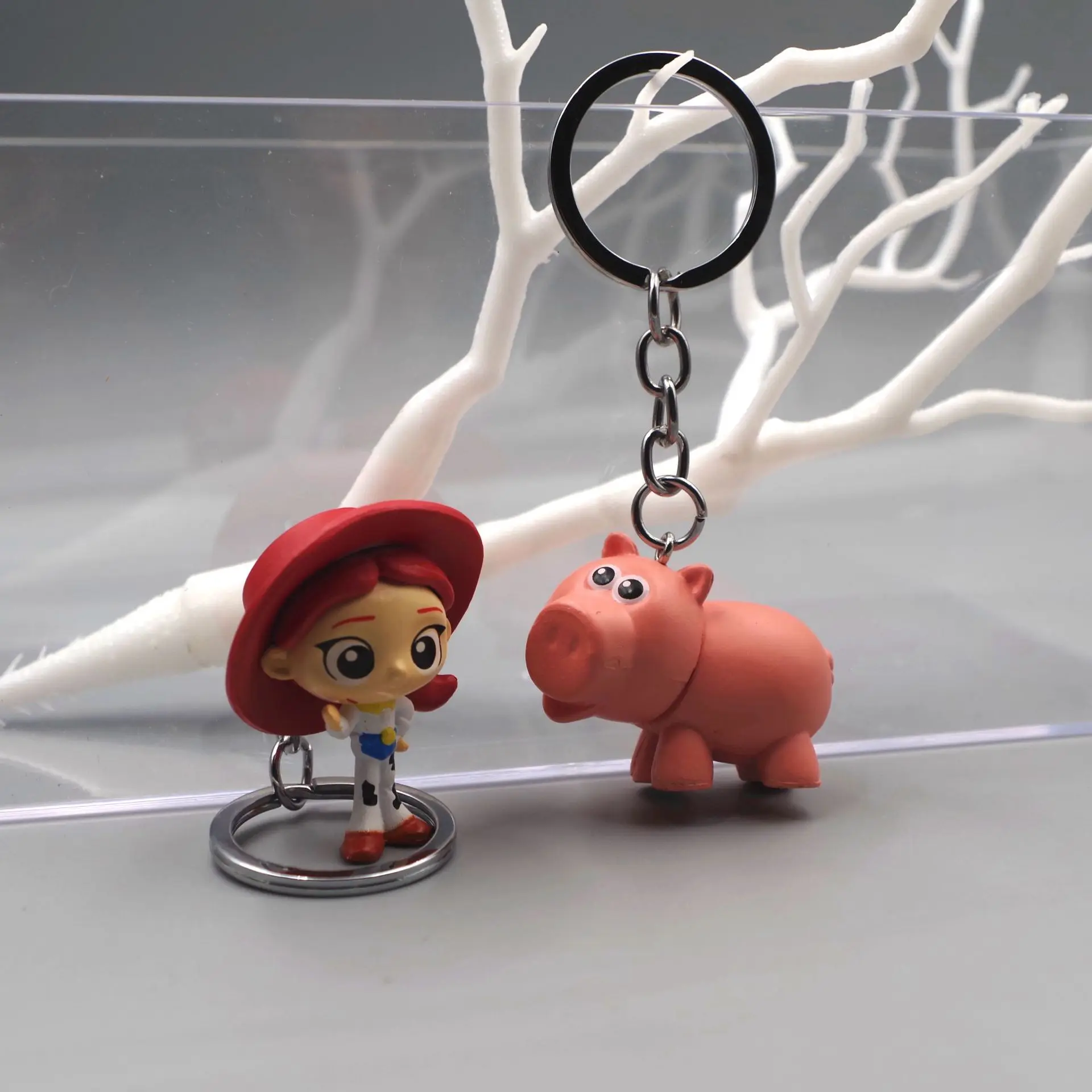 Детский игрушечный набор брелоков для ключей из четырех игрушек история