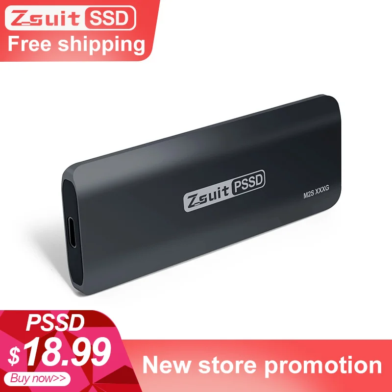 Zsuit M.2 Portable External SSD 64GB 120GB 120GB 250GB 480GB 512GB 1TB hard drive Type C USB 3.2 Gen2 disco ssd externo portátil
Zsuit M.2 Portable External SSD 64GB 120GB 120GB 250GB 480GB 512GB 1TB hard drive Type C USB 3.2 Gen2 disco ssd externo portátil