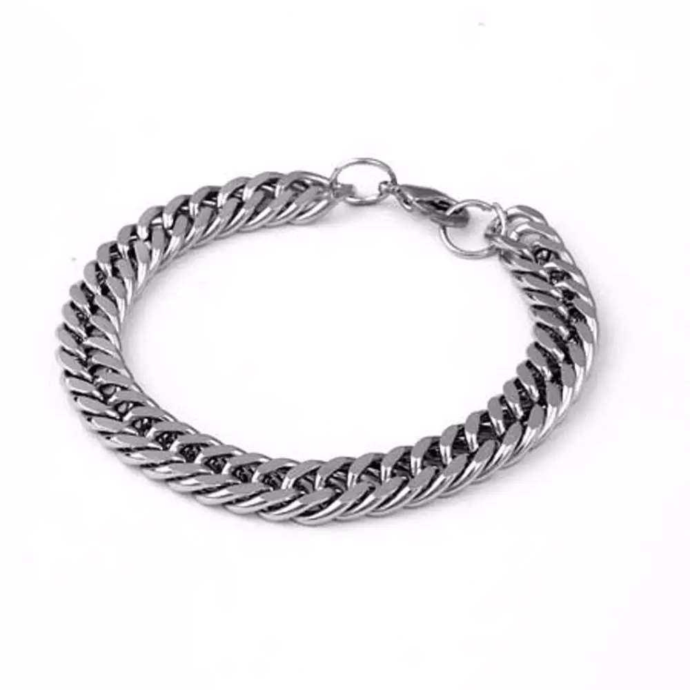 Hip Hop Men's Bracelets On Hand Cuban Link Chain Harajuku Stainless Steel Couple Bracelet For Women Hand Chain Punk Jewelry
Hip Hop Men's Bracelets On Hand Cuban Link Chain Harajuku Stainless Steel Couple Bracelet For Women Hand Chain Punk Jewelry
