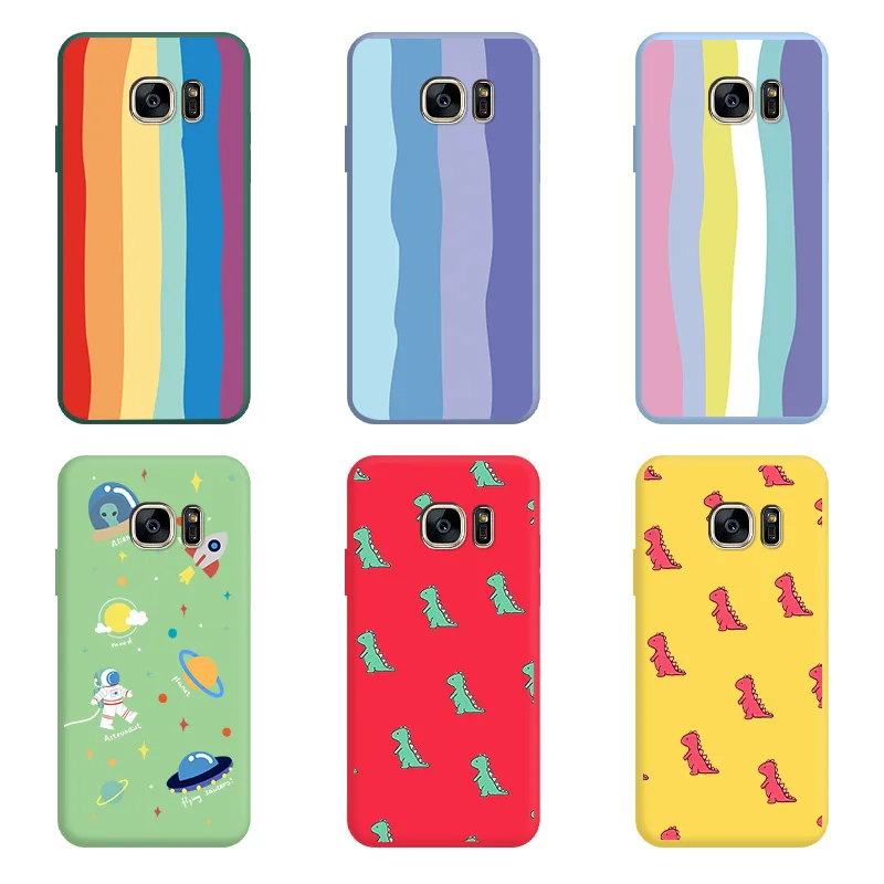 For Samsung Galaxy S7 Case Candy Colors Flower Pattern Silicone TPU Cartoon Painted Phone Protection Cover
For Samsung Galaxy S7 Case Candy Colors Flower Pattern Silicone TPU Cartoon Painted Phone Protection Cover