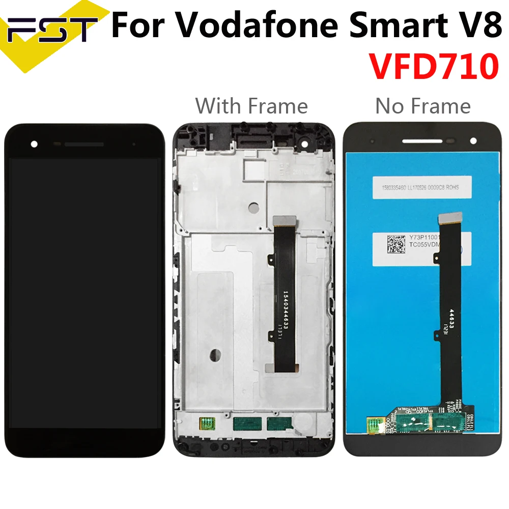 ЖК-дисплей 5 ''для Vodafone Smart V8 VFD710 VFD 710 сенсорный экран телефона с дигитайзером в